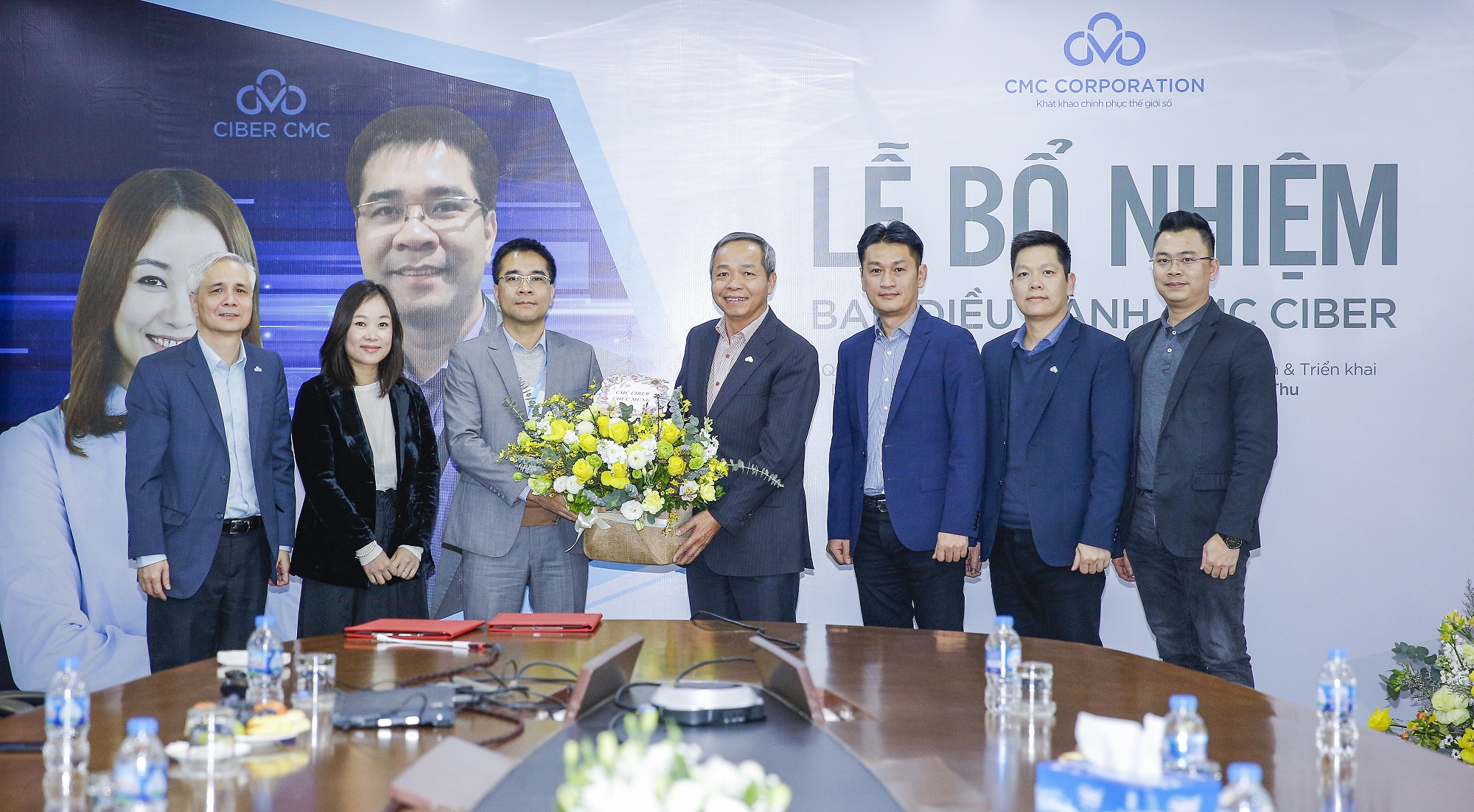 CMC Ciber bổ nhiệm Ban lãnh đạo mới, tham vọng tăng trưởng đột phá trong vòng 3 năm tới